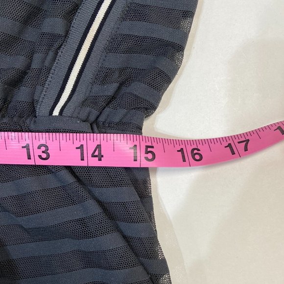 Sandwich Women's Midi Dress Striped Grey - Size Medium - Picture 5 of 5